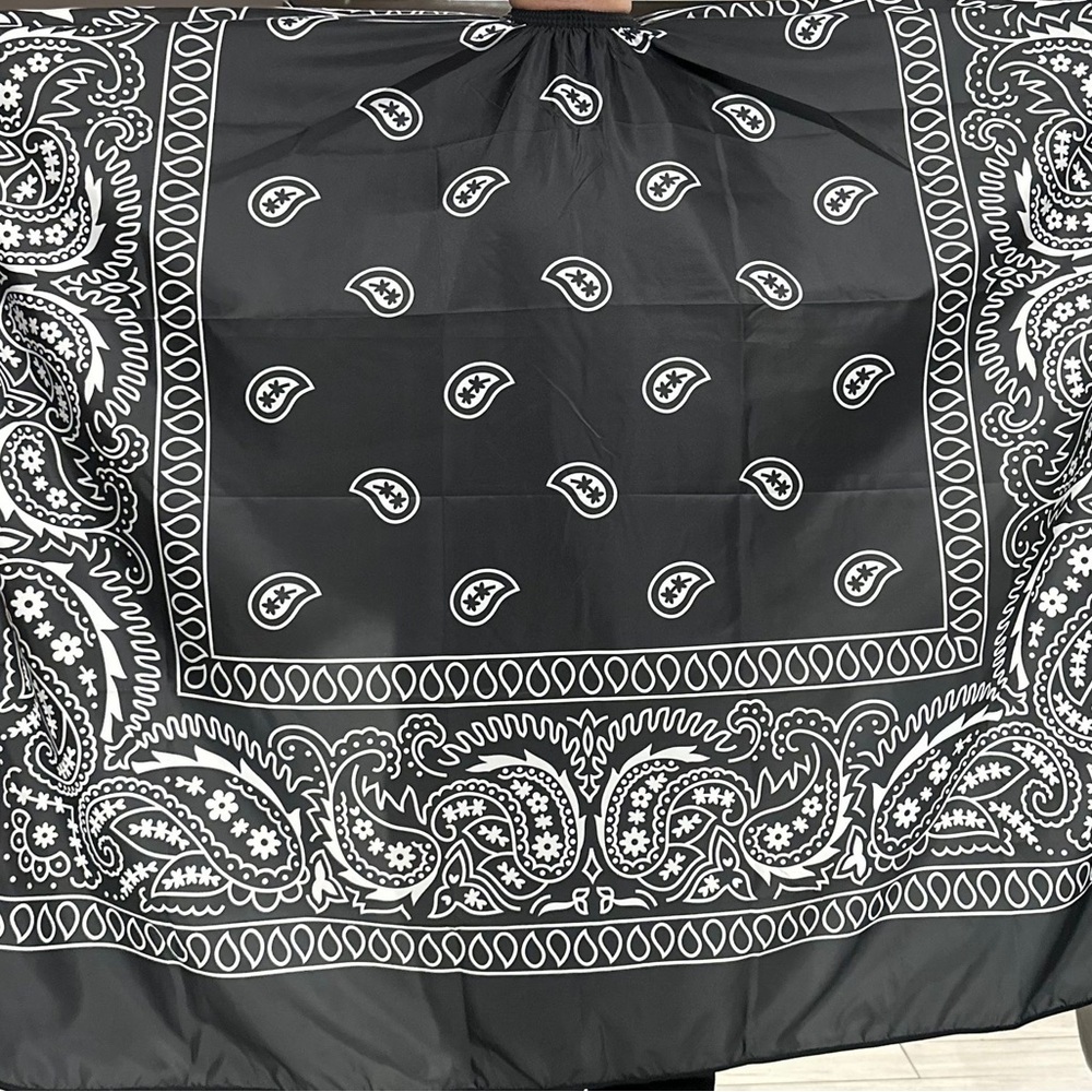 Barber Cape for Men Hair Cutting Cape Waterproof Professional Salon Cape Bandana